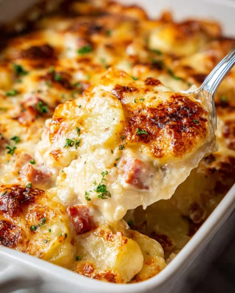 Scalloped Potatoes with Ham