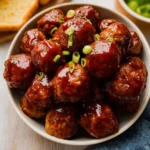 Slow Cooker BBQ Meatballs 2