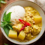 Yellow Chicken Curry with Potatoes 2