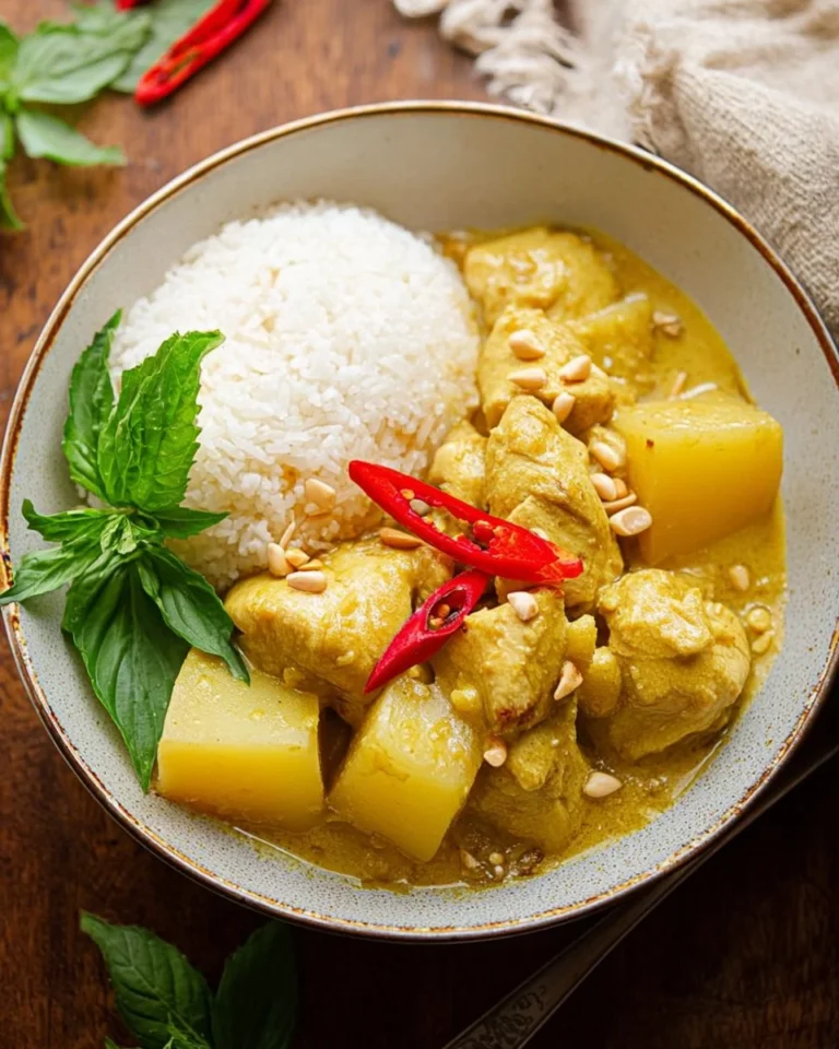 Yellow Chicken Curry with Potatoes