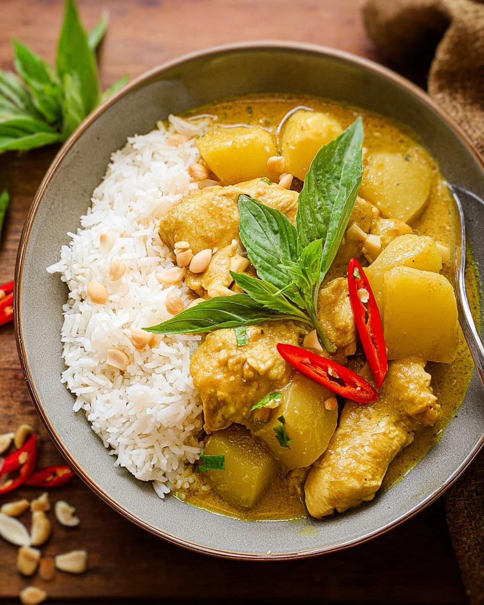 Yellow Chicken Curry with Potatoes
