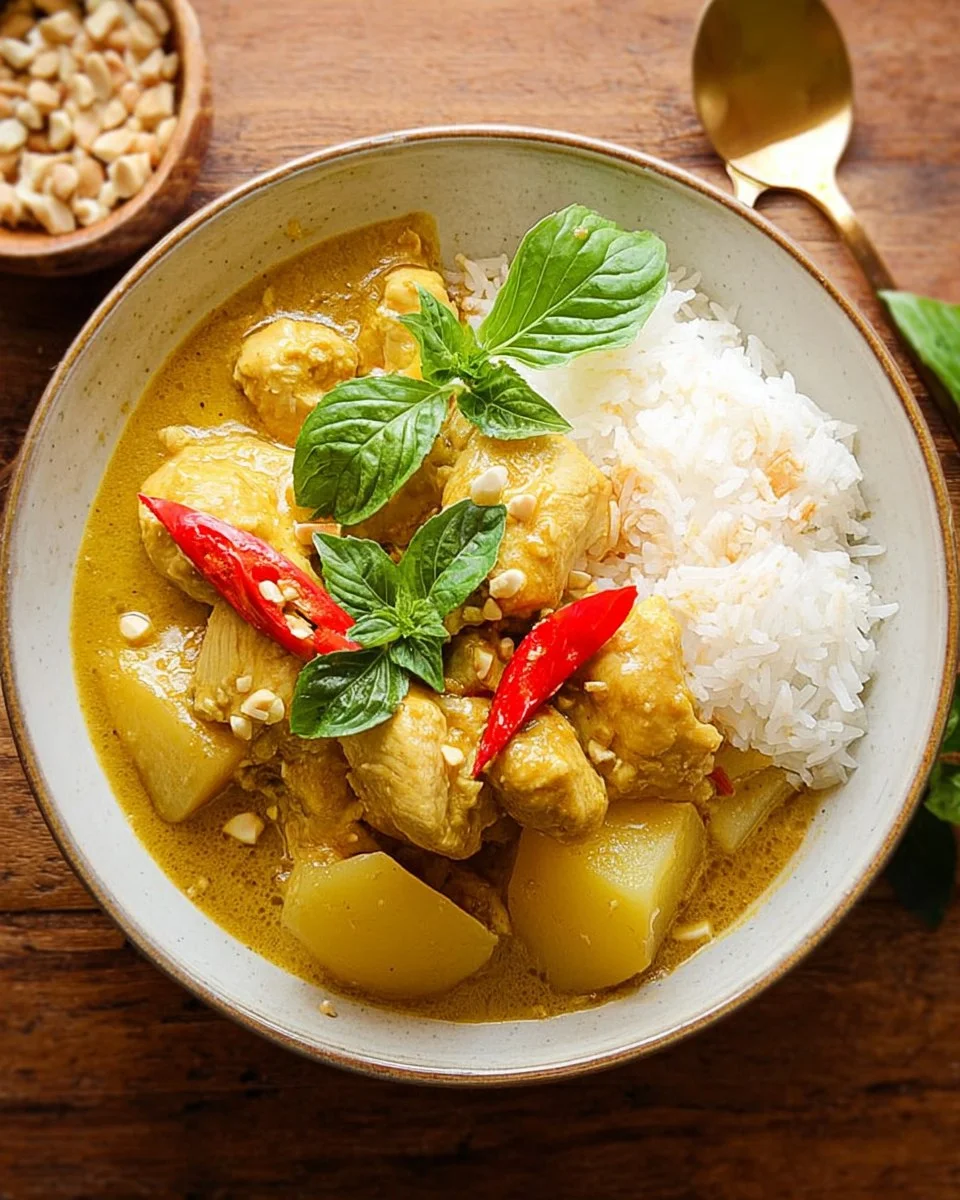 Yellow Chicken Curry with Potatoes