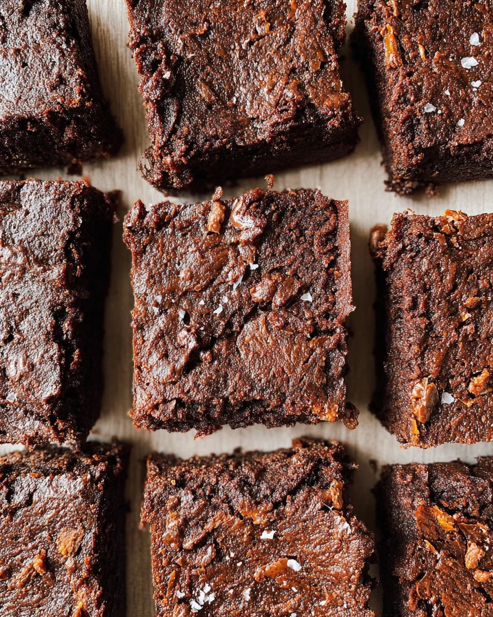 Flourless Sweet Potato Brownies