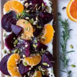 Roasted Beets with Oranges and Whipped Goat Cheese 2