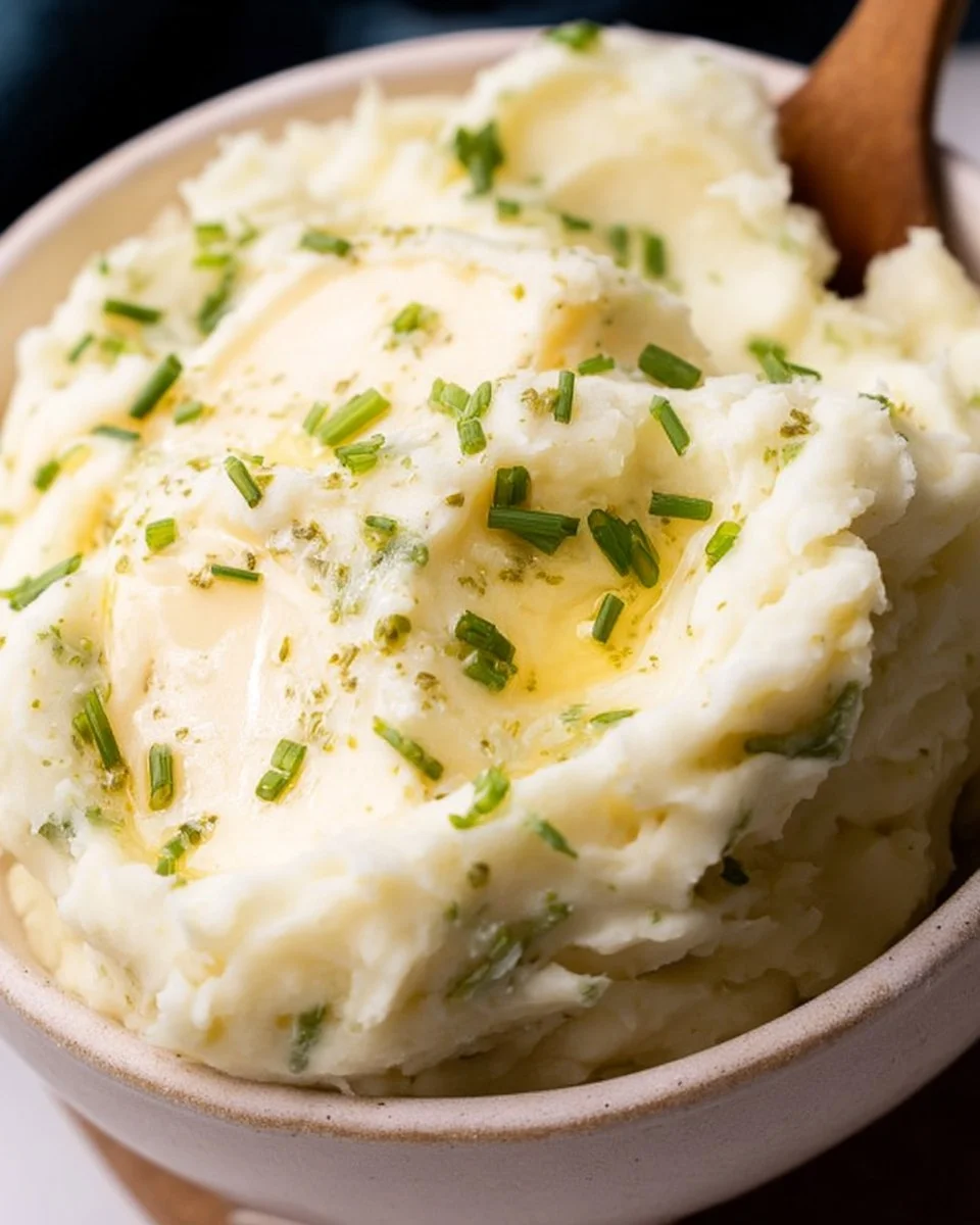Sour Cream and Onion Mashed Potatoes