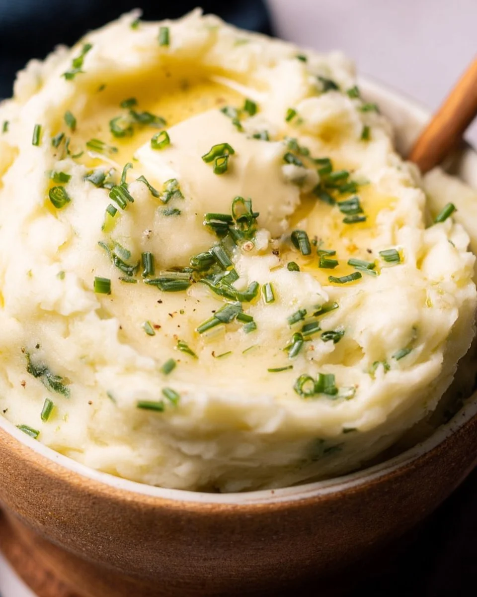 Sour Cream and Onion Mashed Potatoes