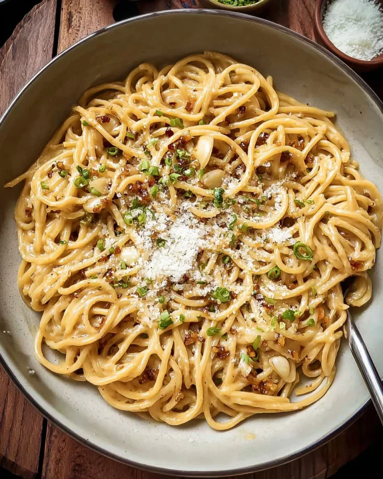 Sticky Honey Garlic Pasta