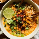 Thai Coconut Soup with Chickpeas 2